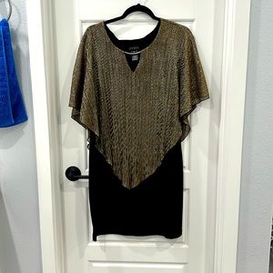 Black cocktail dress